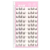 Glip-free 10 rows of 60 cluster cat elves 12-13mm