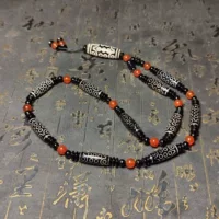 Органические бусины из агата, ожерелье, украшения