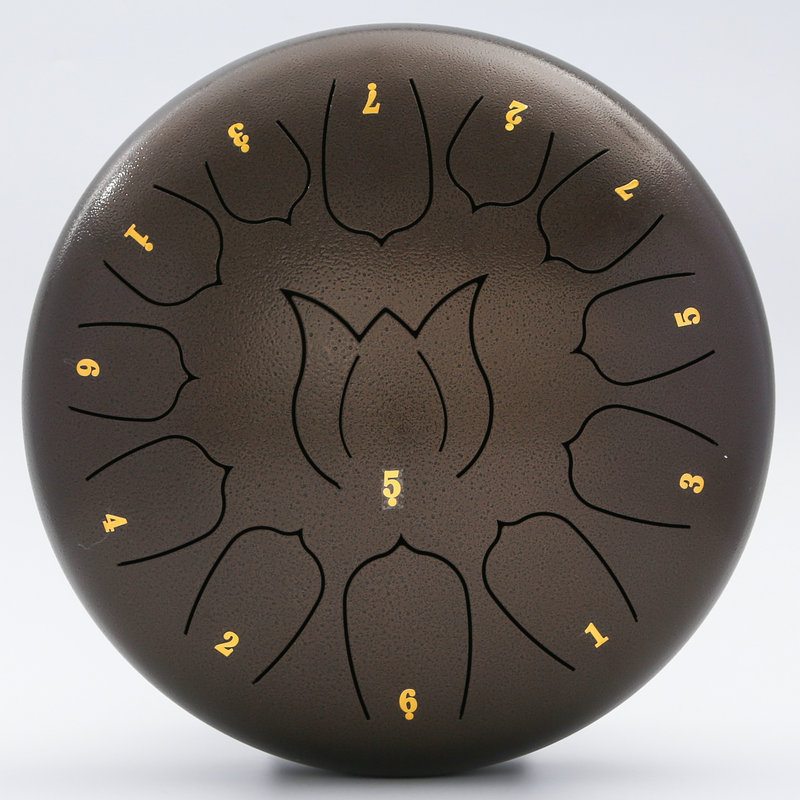 Comercio exterior transfronterizo tambor etéreo 6 / 8 / 10 / 12 pulgadas 15 tonos tambor de niños olvidar tambor de preocupación tambor de disco adulto tambor etéreo