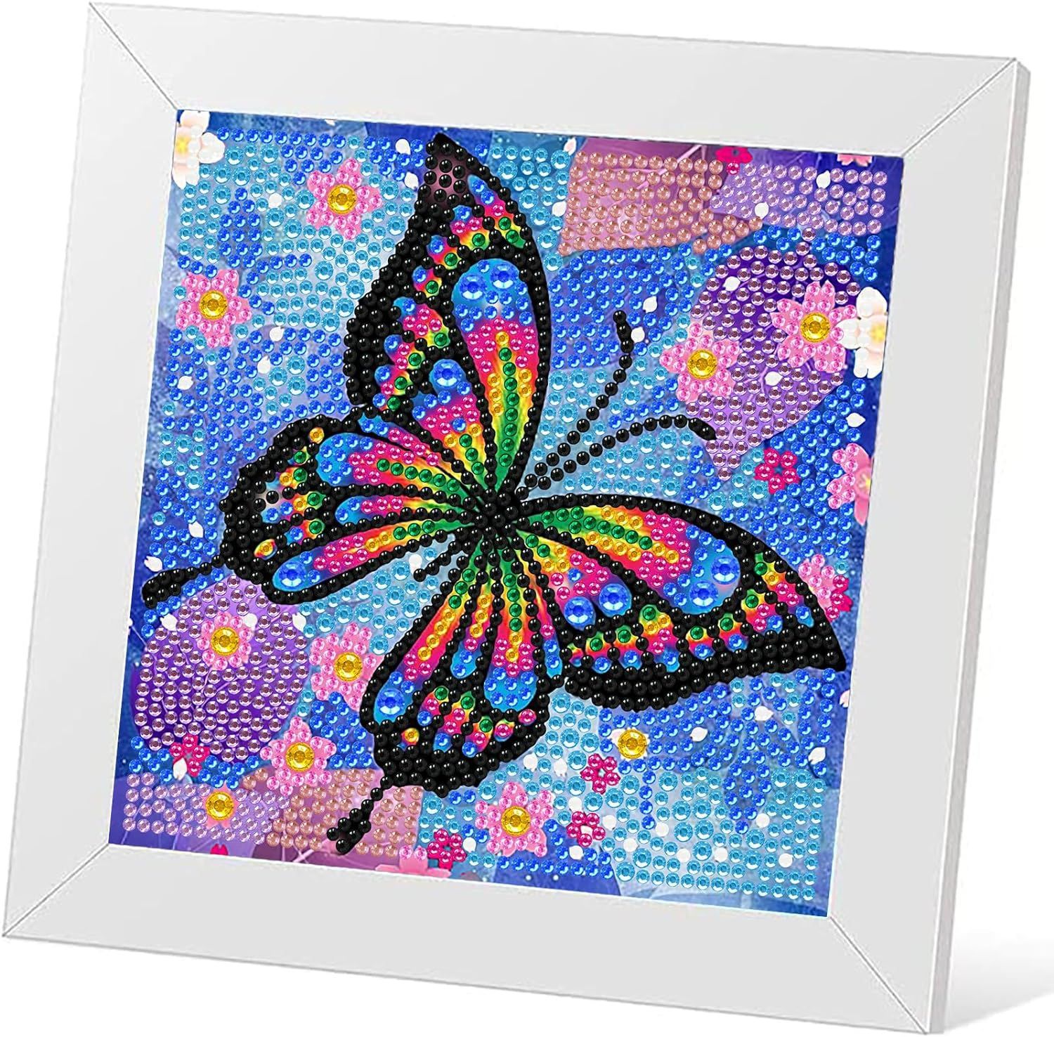 Y315-single cartoon diamond painting (with frame 15*15cm)