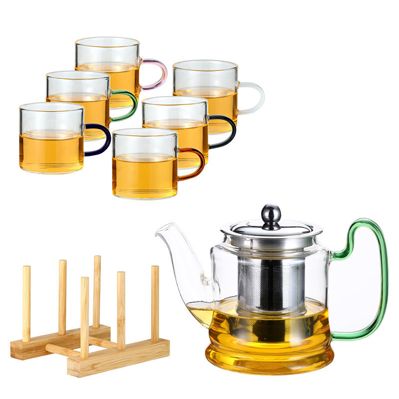 Taza de Té Kung Fu de Vidrio Resistente al Calor para Hogar