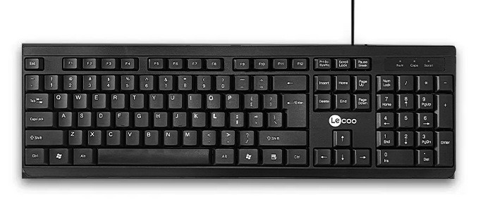 Black [single keyboard office model] kb101
