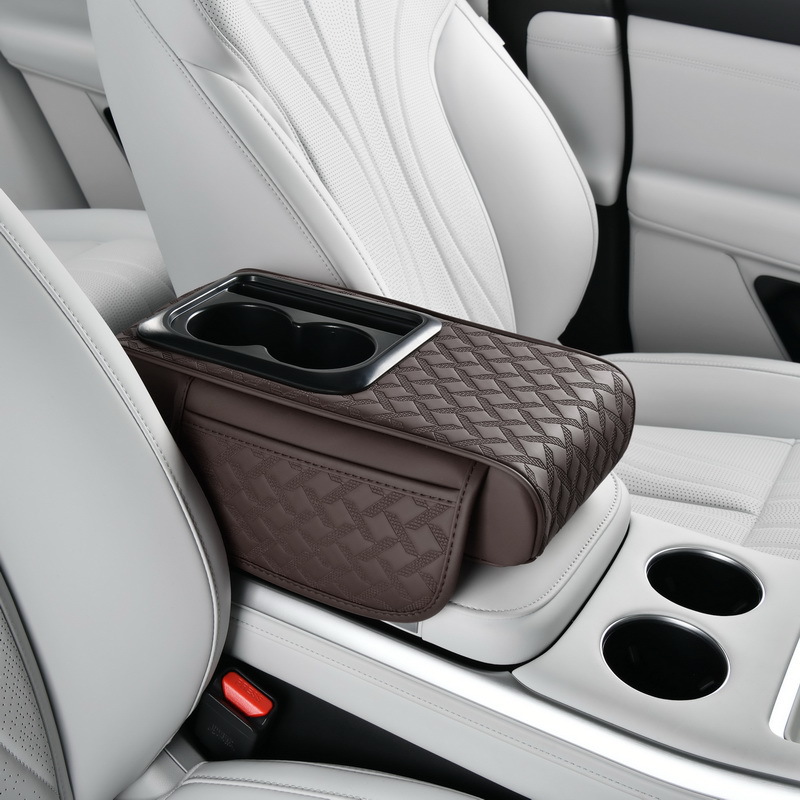 New Car Armrest Box Heightening Pad Multi-Functional Four-In-One Water Cup Holder Storage Internet Celebrity Car Model