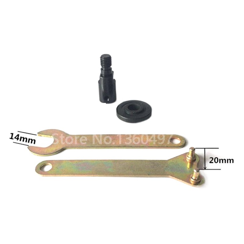 M10 hoja de sierra de corte eje de conexión varilla de manga 100 tipo amoladora angular 5/6/6.35/8/10/12/14mm eje aplicable