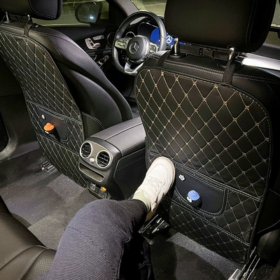 Pad, Kidsren's Car Rear Seat, Chair back anti-kick pad