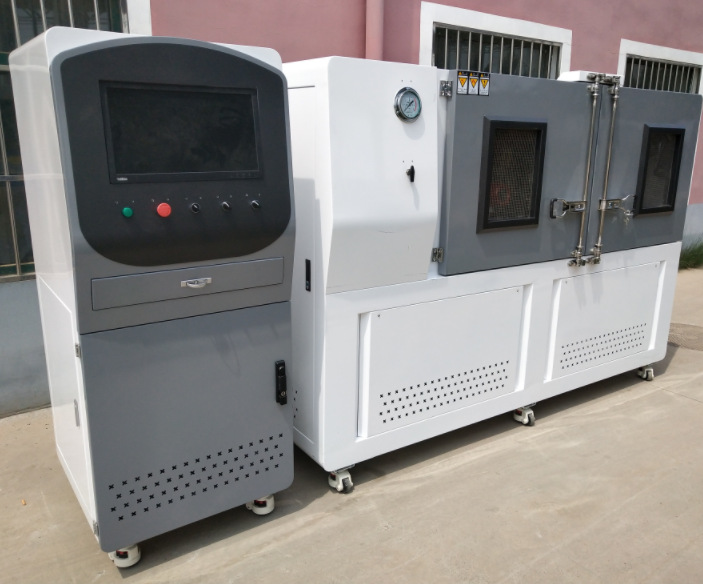 灭火器爆破膨胀量测试仪-灭火器变形爆破试验机-自动控制