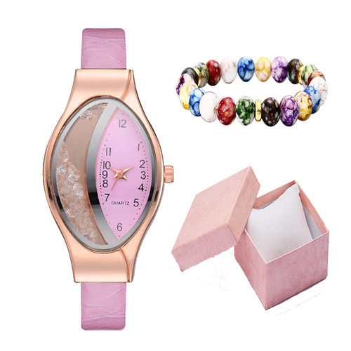 Wish AliExpress foreign trade hot-selling women's watch alloy quicksand watch wholesale factory direct sale