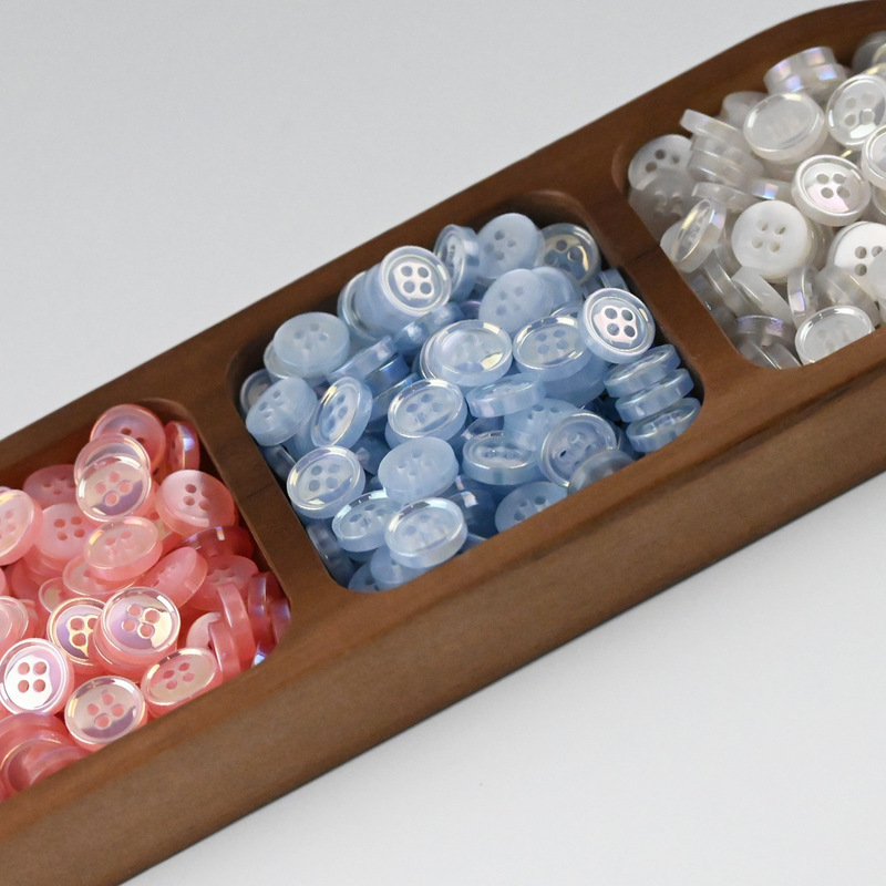 Resinbutton Colorful Summer Shimmering Pearlescent Light Pink Light Blue Off-White Shirt Resin Buttons Resinbutton Colorful Summer Shimmering Pearlescent Light Pink Light Blue Off-White Shirt Resin Buttons