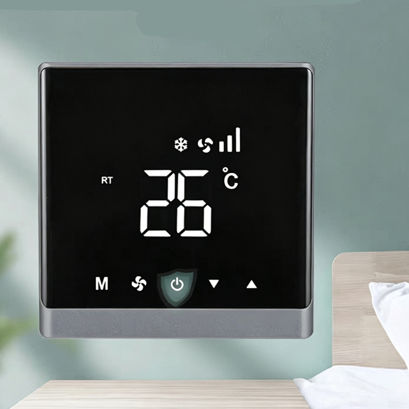Termostato para Aire Acondicionado Central con Pantalla Táctil LCD