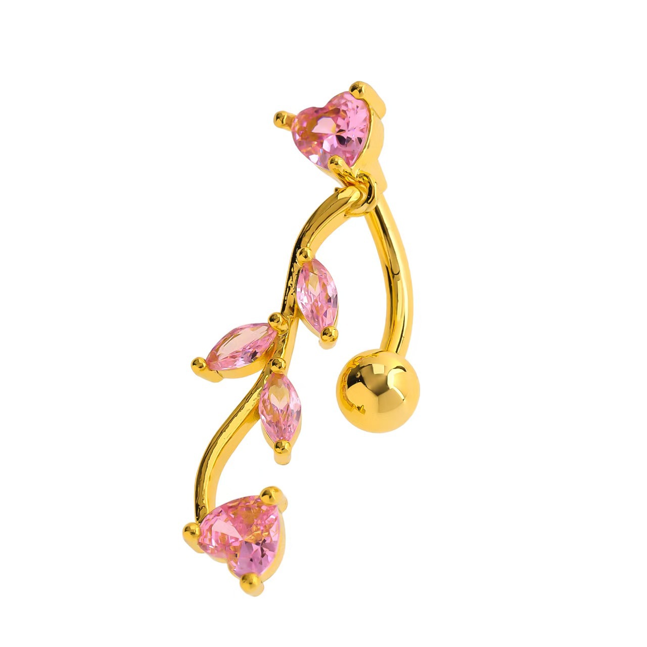 Labret piercing jewelry detail image