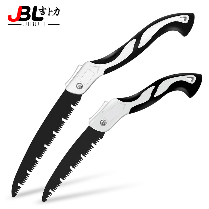 折叠锯手拉锯sk5高碳钢Ω型210mm快速手拉锯木工神器锯竹子伐木锯|ms