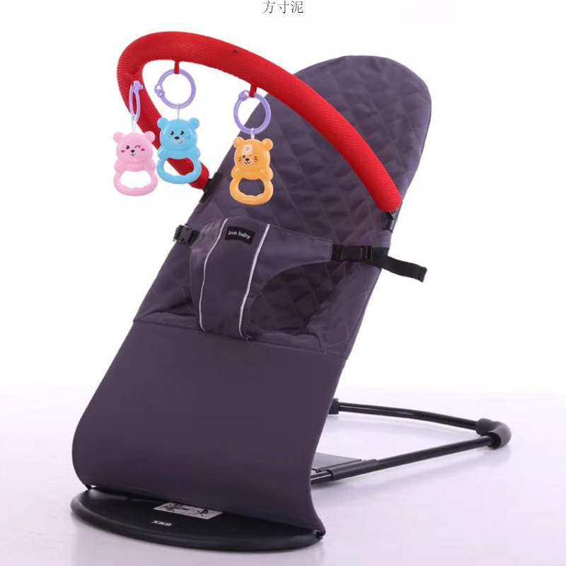 Baby rocking chair automatic soothing baby balance cradle recliner lazy people coax baby to sleep coax baby artifact factory wholesale