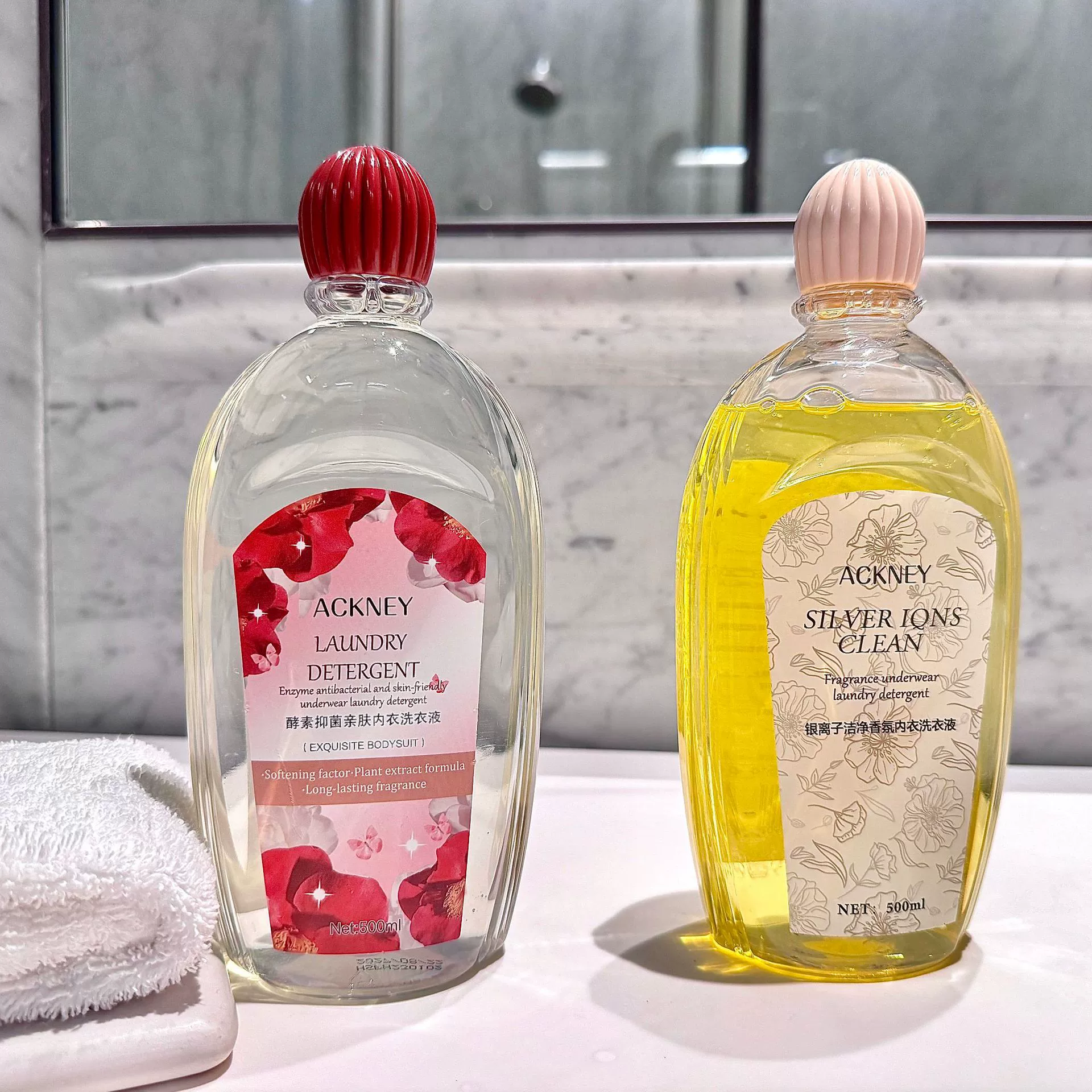 Та же модель Ekny нижнее белье, трусики, моющее средство для стирки, фермент, бактериостатический и бактериостатический