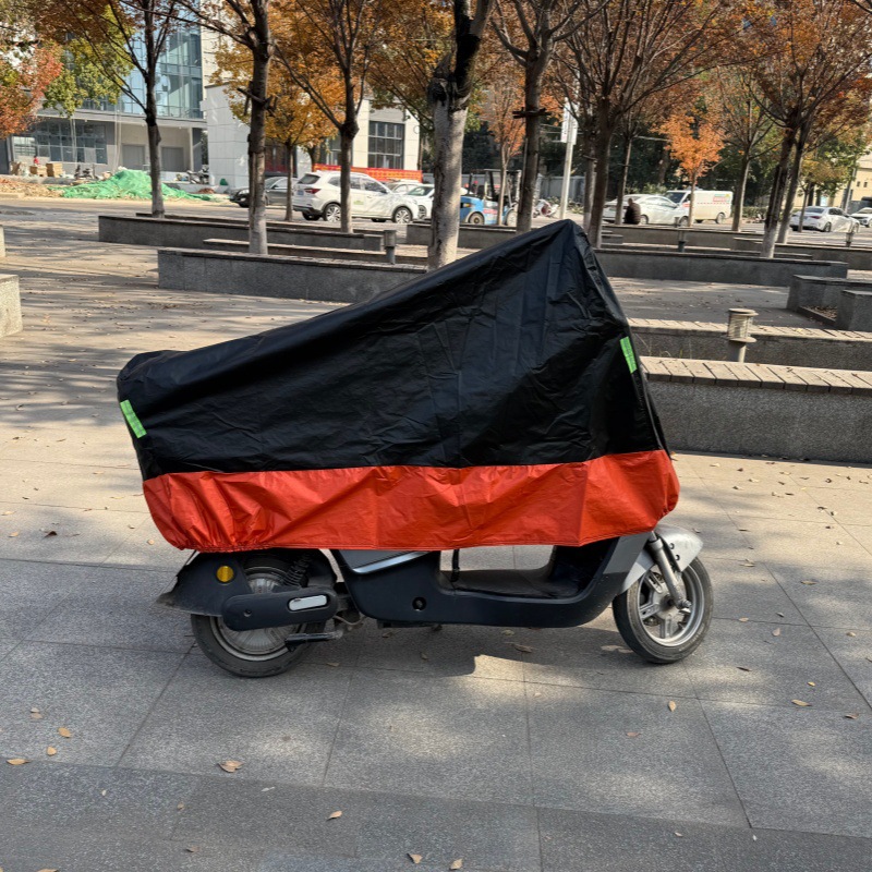 Thickened Electric Vehicle Cover Cross-Border Foreign Trade Amazon Splicing Snowproof, Windproof and Waterproof Motorcycle Cover