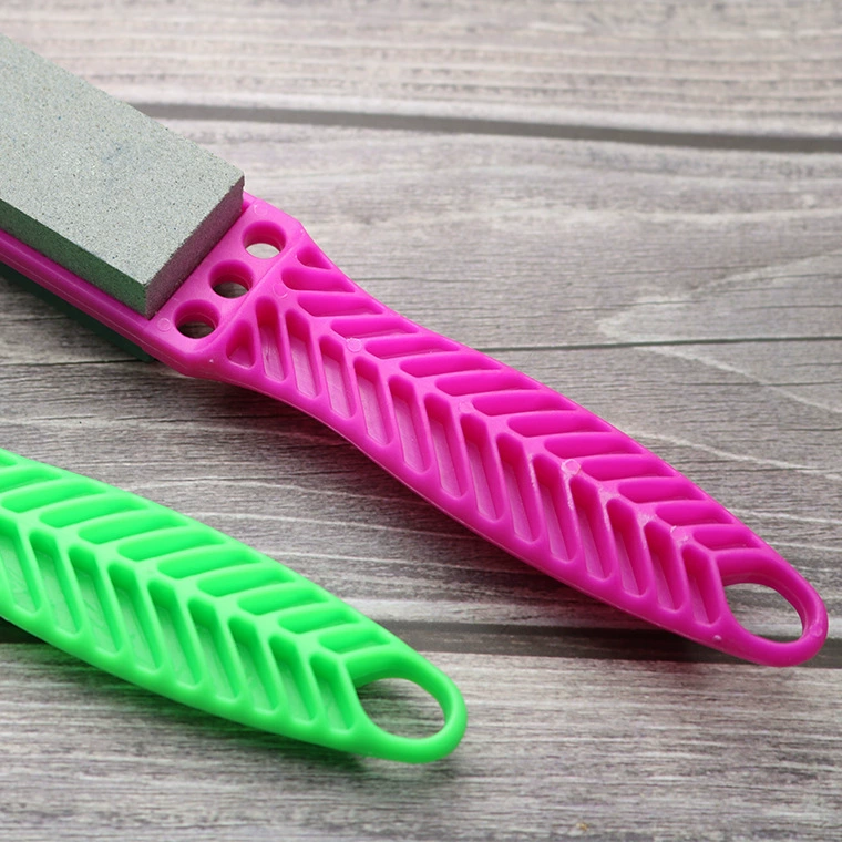 Mask Kitchen Kitchen tool double -sided base with handle grinding stone knife knife, fruit knife grinding tool manufacturer supply