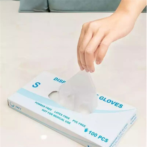 Manufacturer wholesale household take-out corrosion-resistant beauty tpe disposable gloves food-grade catering oil-proof thickening