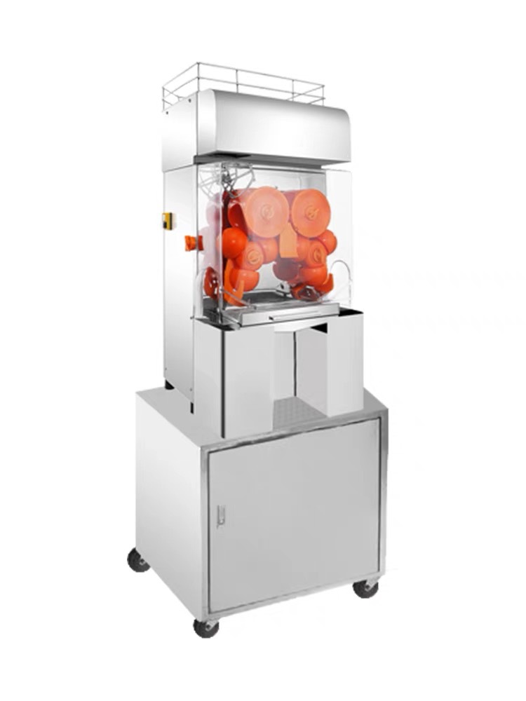 Máquina Exprimidora de Jugo de Naranja Recién Exprimido, Exprimidor de Jugo de Naranja Especial para Comercio Internacional, Exprimidor Comercial de Naranja y Granada de Acero Inoxidable