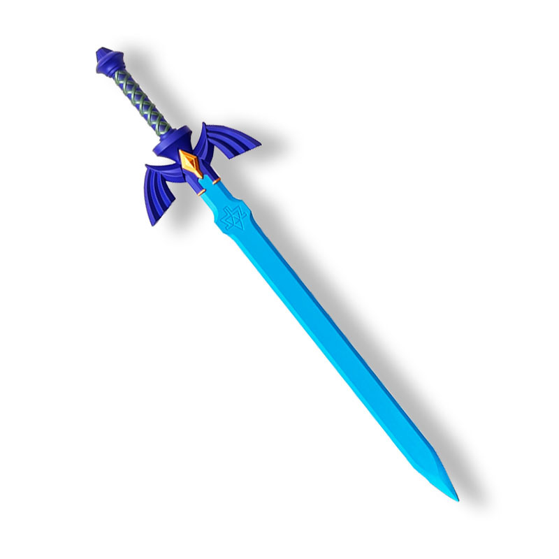 PU一米天空之剑粉蓝色5