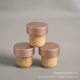 酒瓶塞;金属盖;木塞