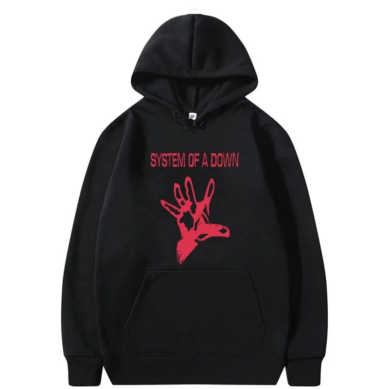 【Cross-Border European Size】Rock Band System of a down Album Cover Printed Hoodie Men's Fashion Super Stylish