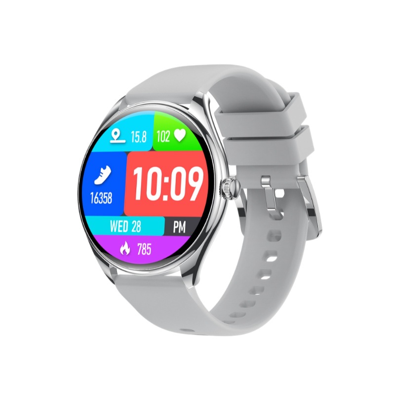 Transfronterizo 2025 nuevo producto delgado MT55 reloj inteligente Bluetooth llamada frecuencia cardíaca asistente de voz relojes deportivos fabricantes