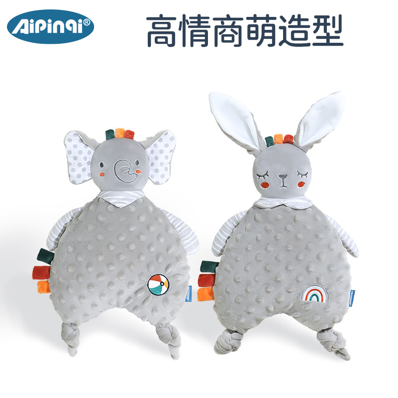 Aipinqi bebé dormir con muñeca de calmarse puede importar muñeca de calmarse nórdica, juguetes de peluche de frijoles en stock