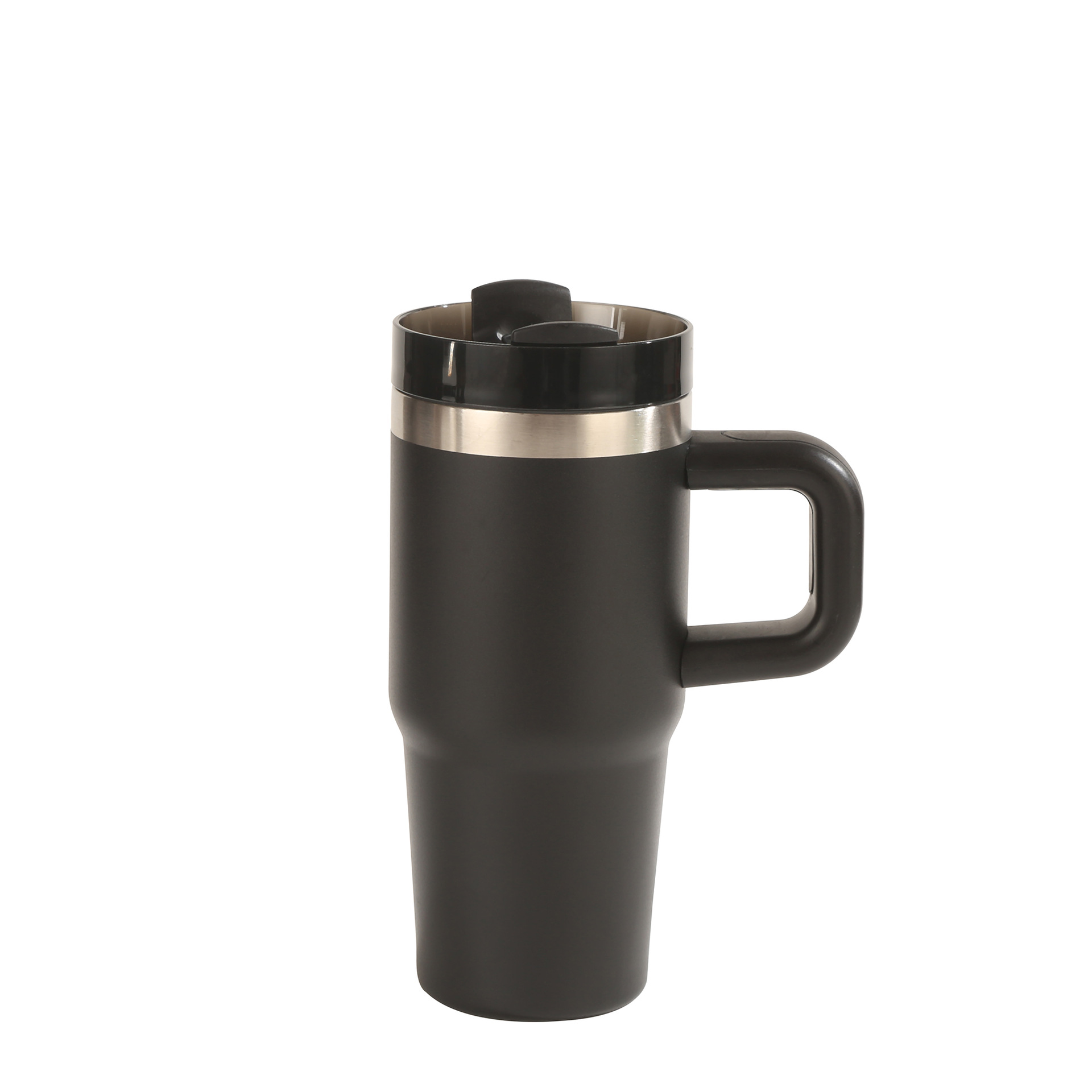 Comercio exterior 304 taza de coche de acero inoxidable taza de mango portátil mini taza de aislamiento creativo taza de coche al aire libre al por mayor