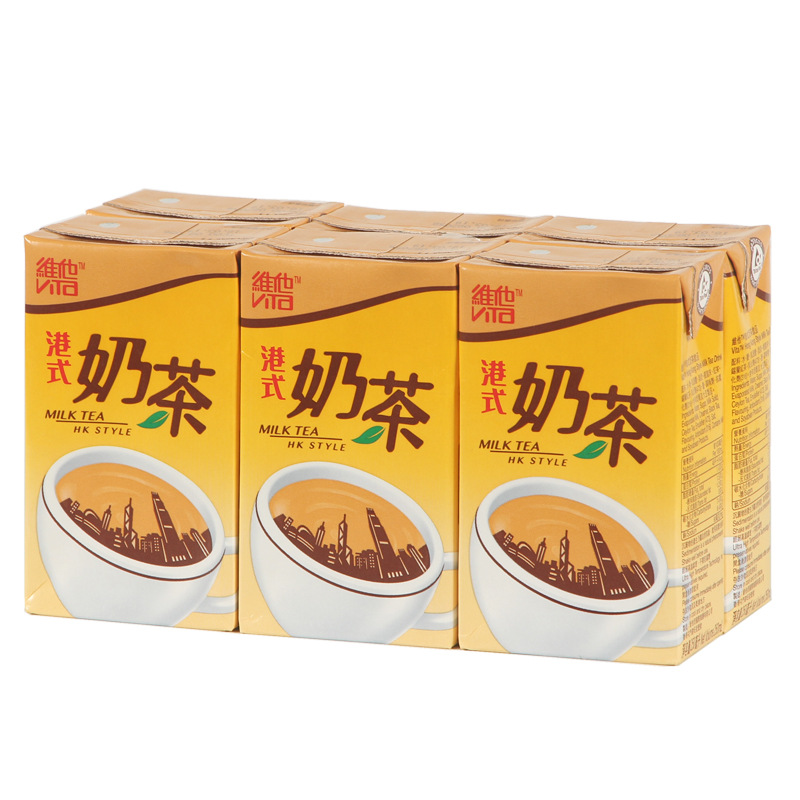 Hong Kong/Vita Hong Kong milk tea 250ml * 6 boxed [original flavor]]