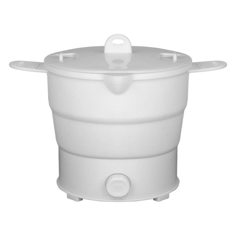 Cocina eléctrica portátil transfronteriza plegable multi-funcional olla caliente eléctrica silicona estudiante dormitorio Mini cocina de fideos