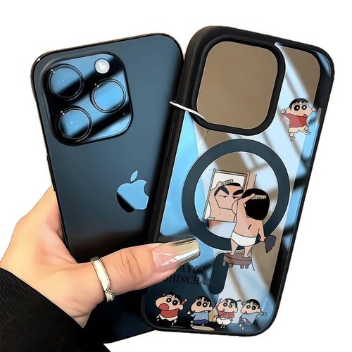 Cute Little New Fur Magnetic Case for Apple iPhone 16 Pro Max, Creative iPhone 15 Protective Cover, Funny