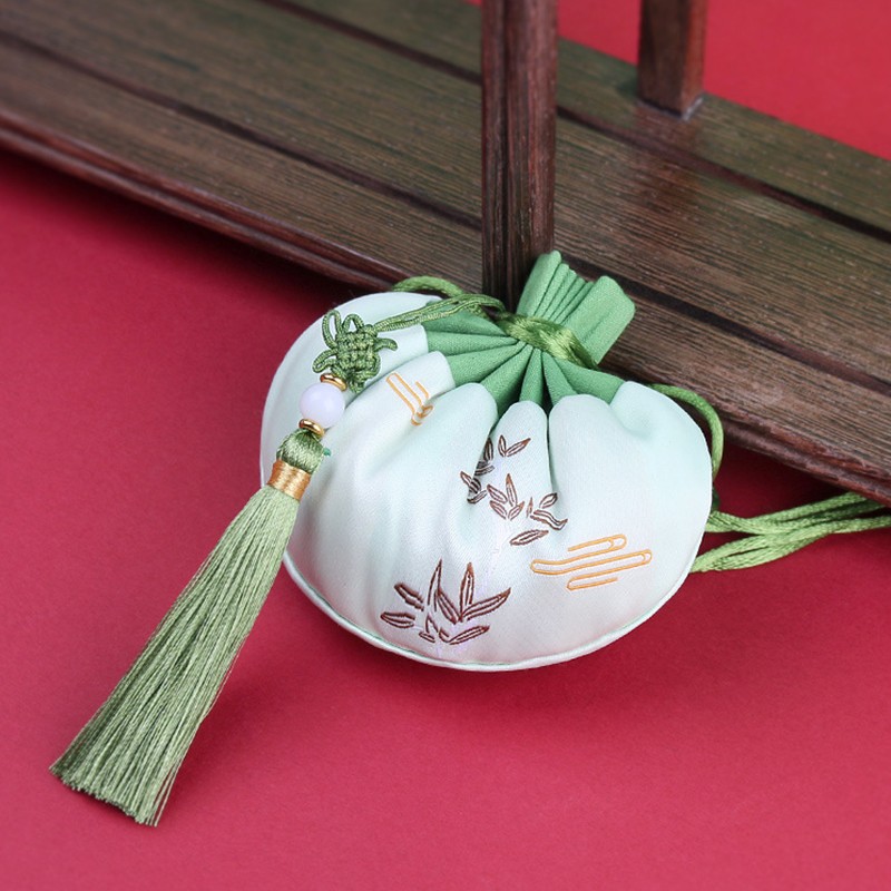 Dragon Boat Festival repelente de mosquitos bolsita de brocado bolsita vacía bolsita portátil antiguo coche colgante Dragon Boat Festival regalo