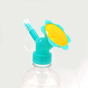 Watering can sunflower double-headed shower nozzle automatic watering watering watering device gardening beverage bottle succulent irrigation tool