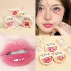 OMGA唇膜唇油滋潤保濕補水學生口紅女素顏打底唇部護理潤唇膏平價