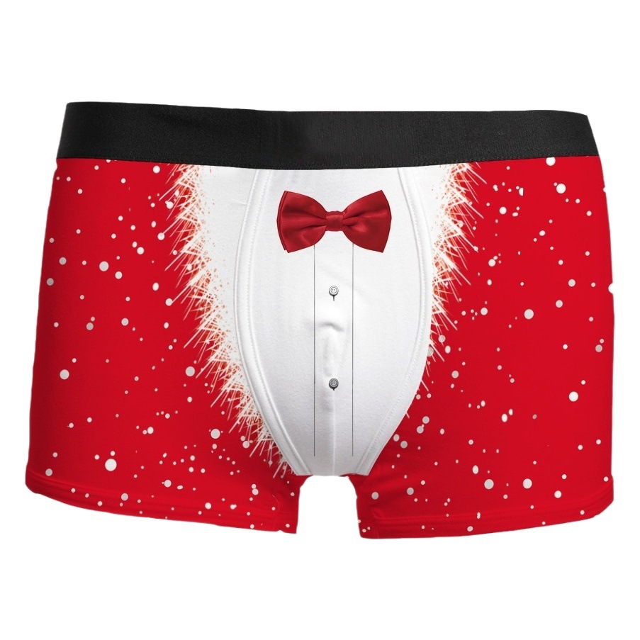 Transfronteriza exclusiva ropa interior de los hombres de impresión digital 3D transpirable stretch Calzoncillos boxers de boxeador procesamiento al por mayor