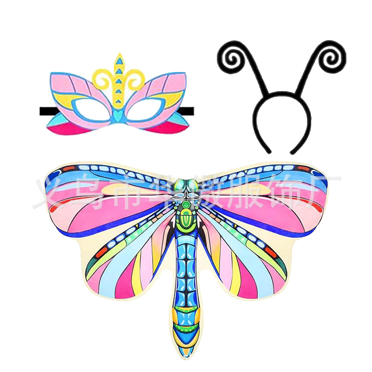 날개 3개 + 안대 + 머리띠