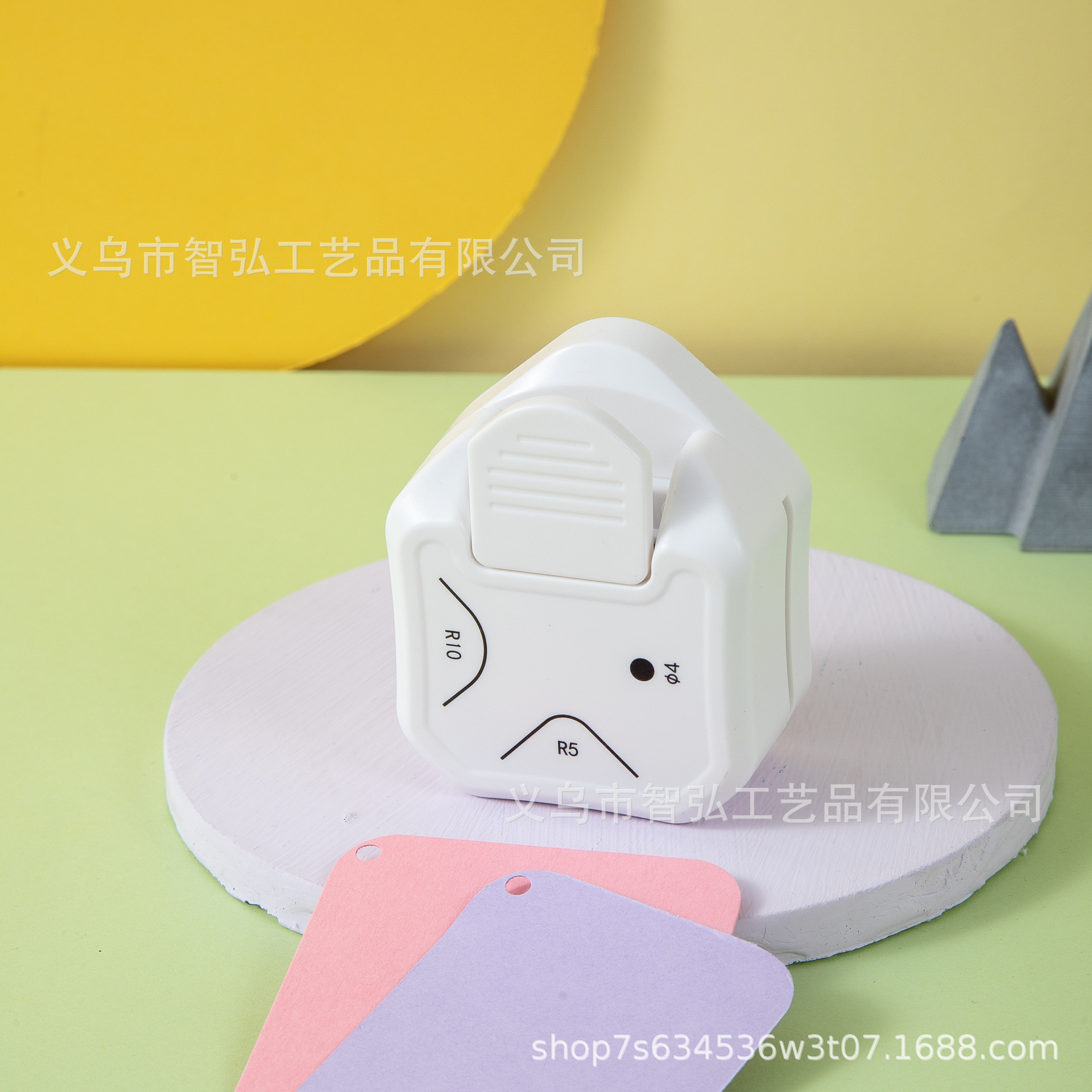 Tres en uno filete R4 Dispositivo de biselado R10 cortador de esquina R7 cortador de esquina Dispositivo de grabado perforadora