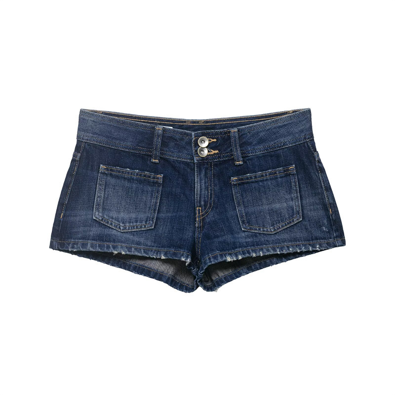 Unizera Women's Clothing 2026 Summer New Fashion Versatile Low-Waist Casual Mini Denim Shorts 0695001 Unizera Women's Clothing 2026 Summer New Fashion Versatile Low-Waist Casual Mini Denim Shorts 0695001