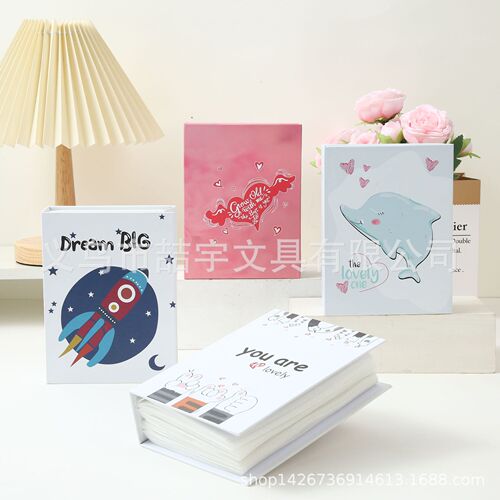 Zheyu new model large 6 inch 4D 100 sheets insert photo album 6 inch plastic insert pocket photo album wholesale cross-border