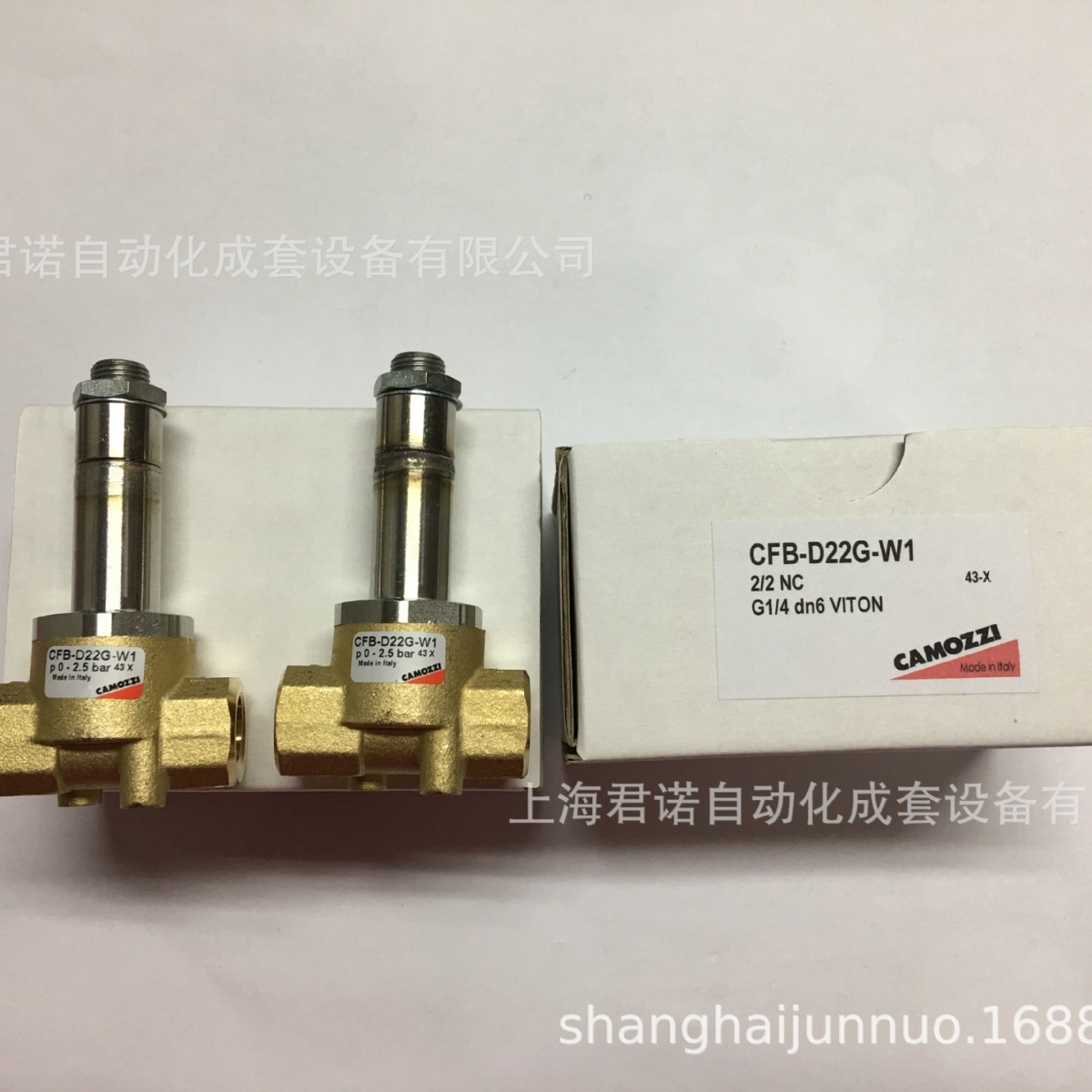 直动式电磁阀   CFB-D22G-W1  CAMOZZI  康茂胜