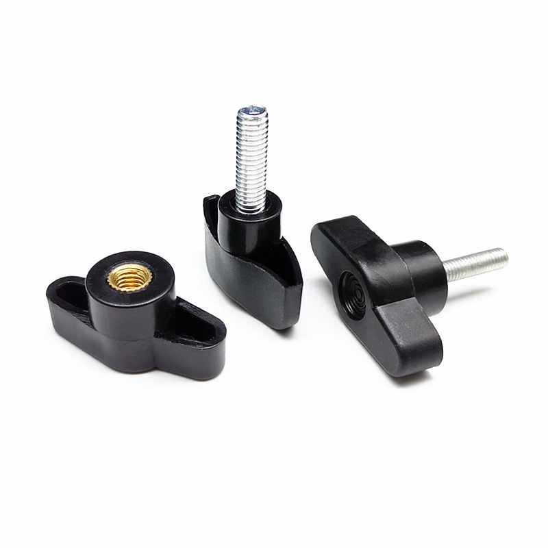 一字手拧螺丝Z型螺钉塑料头手柄螺钉T形包胶把手调节螺母M4M5M6M8