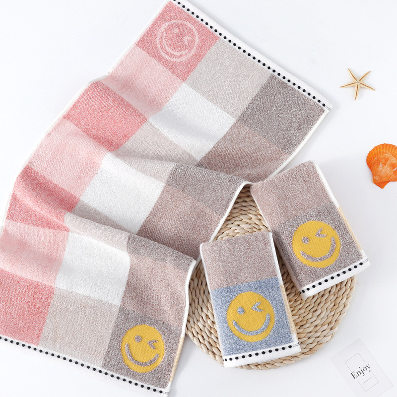 Gaoyang towel 30*60 Regent yarn household middle towel pure cotton soft fluffy absorbent face towel home daily use Gaoyang towel 30*60 Regent yarn household middle towel pure cotton soft fluffy absorbent face towel home daily use