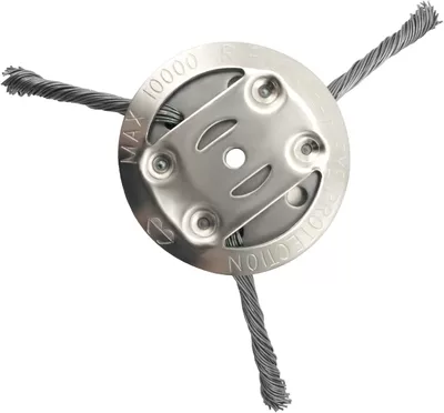 Lawn Mower Manganese Steel Blade Electric Wire Rope Weed Removal Wire Wheel Weed Trimmer Free Shipping (Otbiçən başlıqları) - 3-cutter-head-015kg