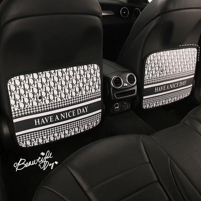 Camellia Rear Seat Anti-Fouling Pad, Chair back anti-kick pad