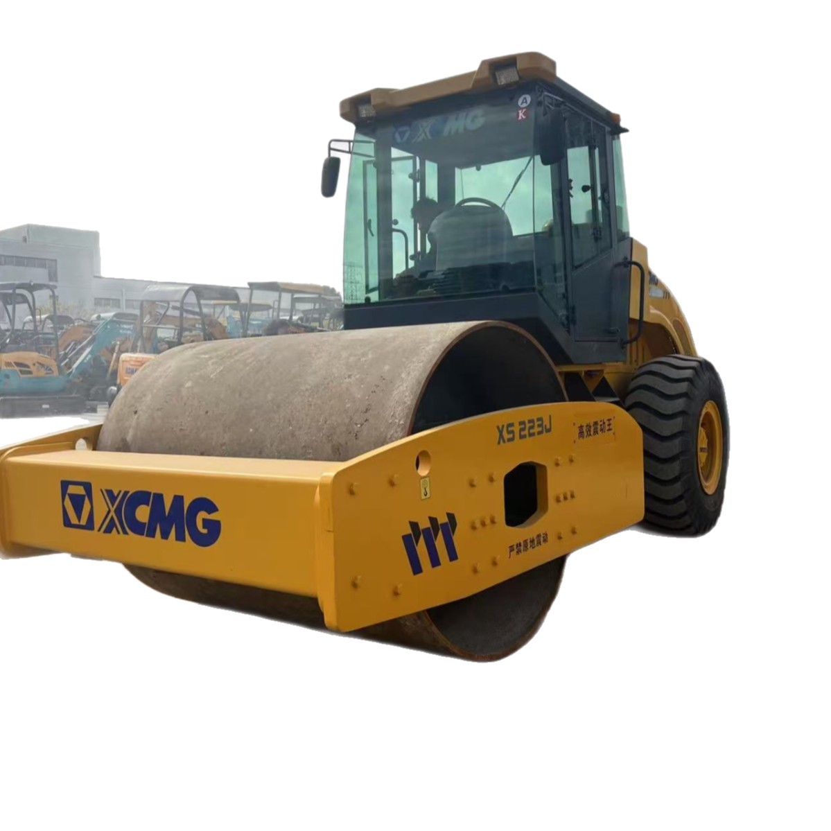 2025 pintura original XCMG vibración 203 rodillo XCMG 223 rodillo vibratorio