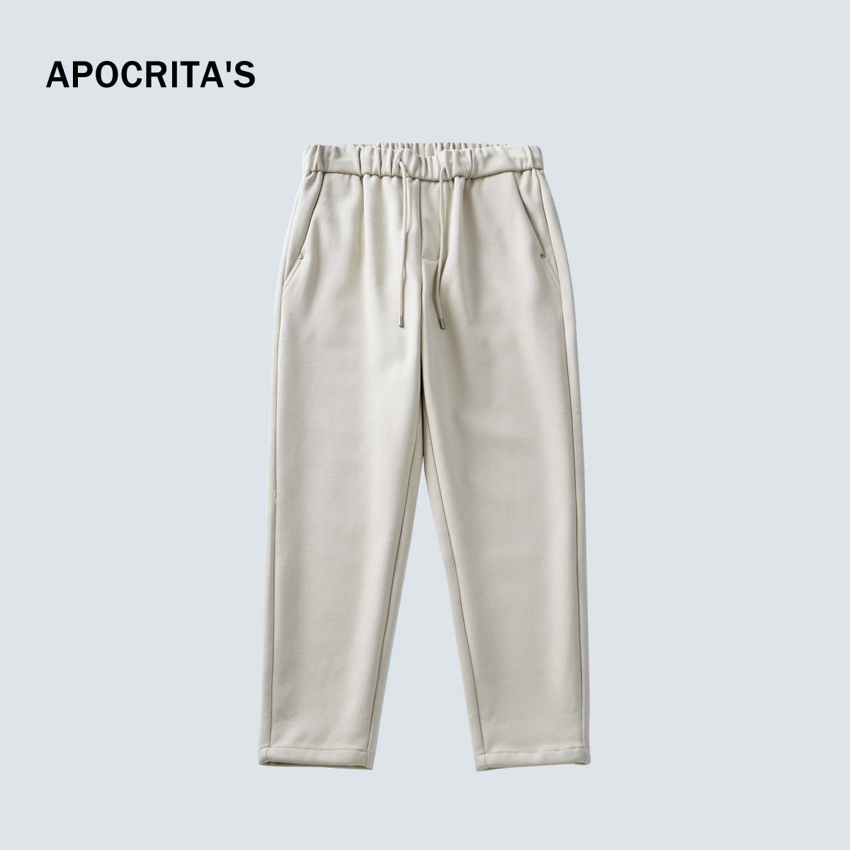 Sin devoluciones ni cambios【Liquidación por tiempo limitado a un precio súper bajo】Pantalones casuales holgados y rectos para hombre APO, para otoño e invierno