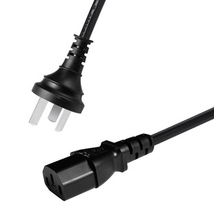Baoerxingke C13 tail power cord finished three-core copper with plug desktop computer host display