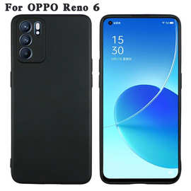 适用于OPPO Reno 6全磨砂手机壳TPU皮套彩绘素材壳软壳防摔保护套
