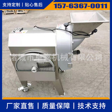 商用食堂多功能切菜机土豆芋头切块机全自动萝卜切丝机水果切片机