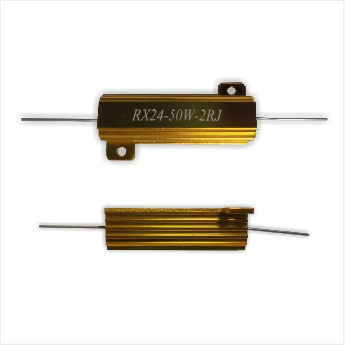 Динамик, делитель аудиочастоты RX24-50W, алюминиевый корпус, металлический резистор