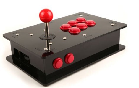 Suitable for raspberry pie joystick joystick lever USB wired vibration gamepad drive-free plug and play